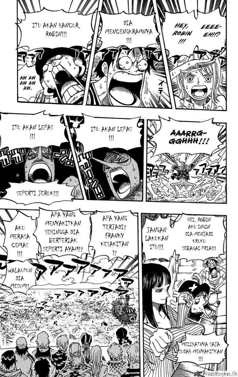 One Piece Chapter 437 Gambar 4
