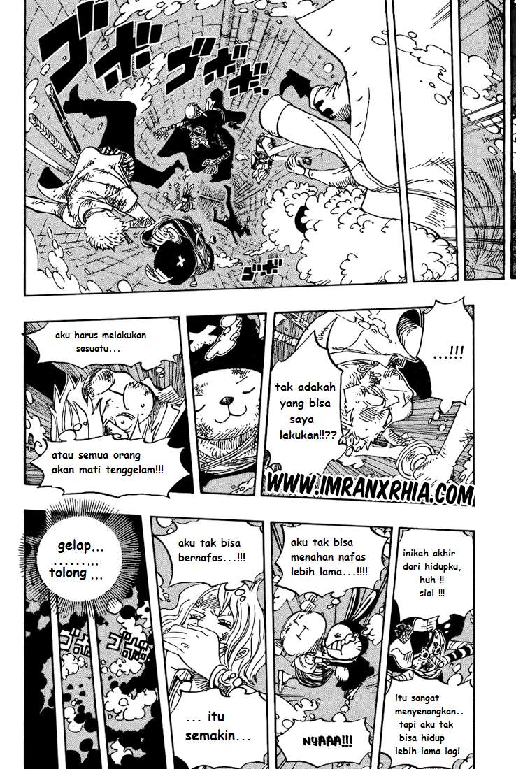 One Piece Chapter 423 Gambar 16