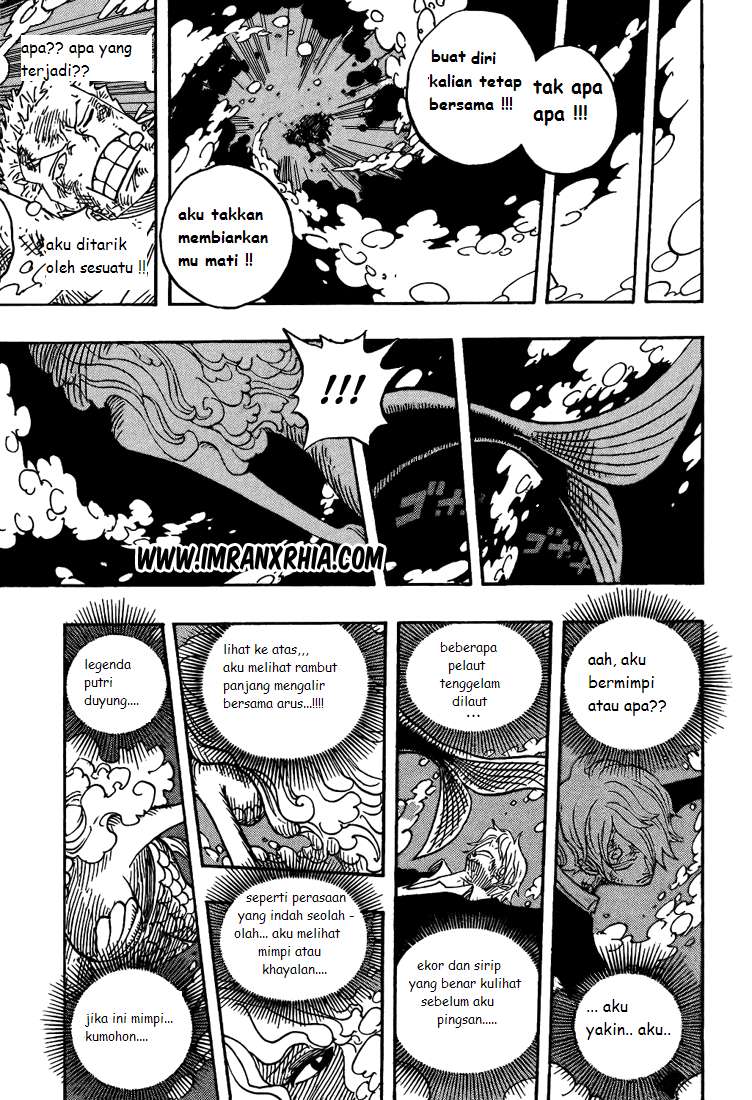 One Piece Chapter 423 Gambar 17