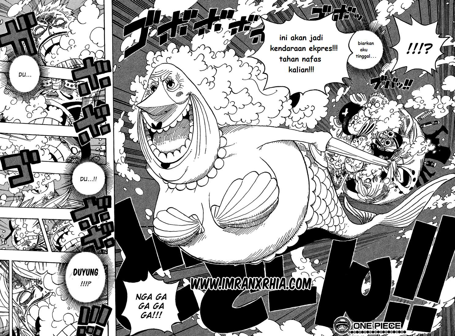 One Piece Chapter 423 Gambar 18