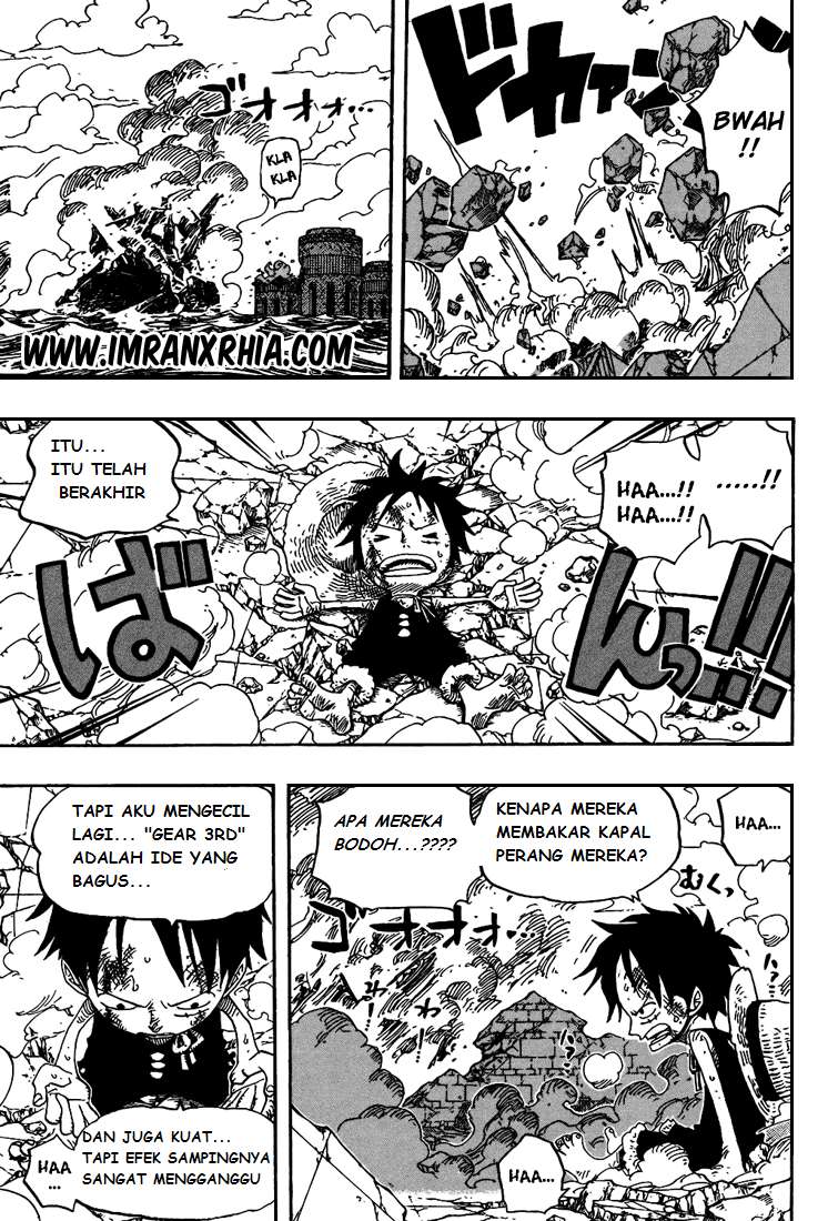 One Piece Chapter 423 Gambar 3