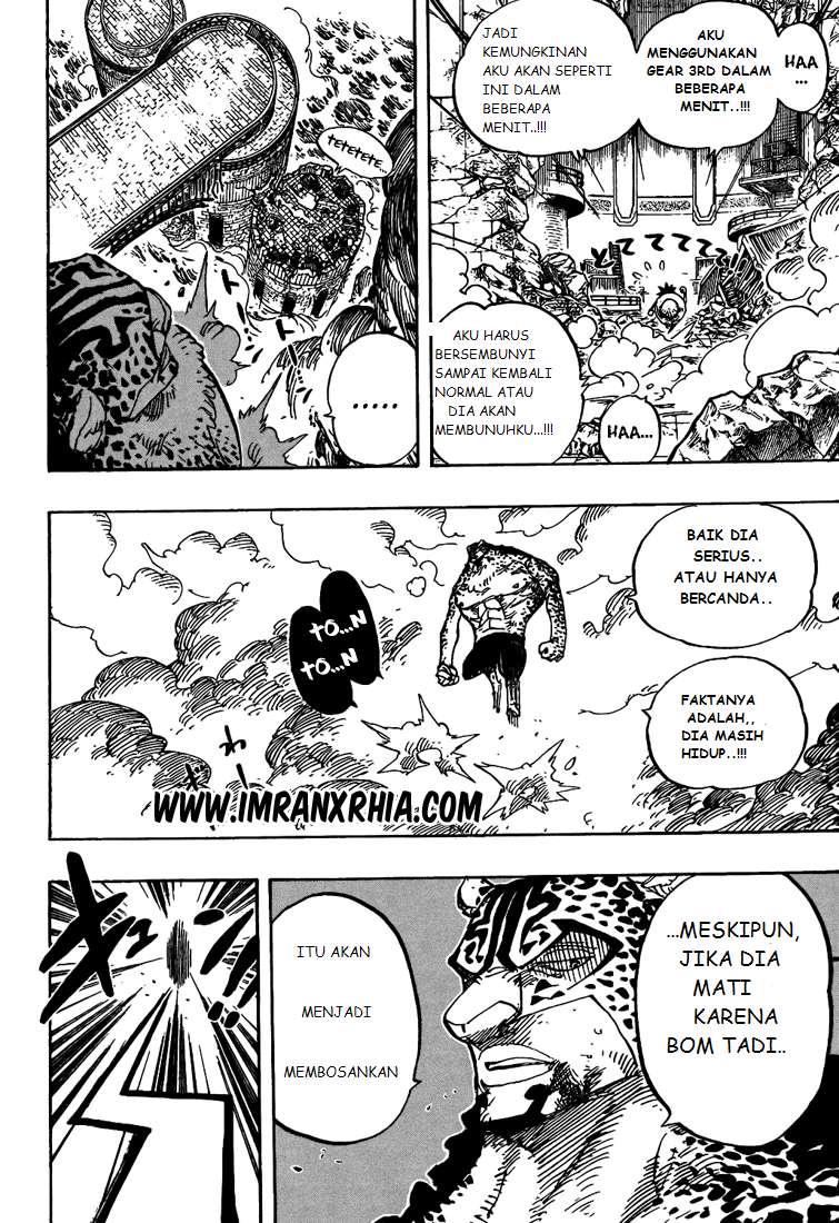 One Piece Chapter 423 Gambar 4