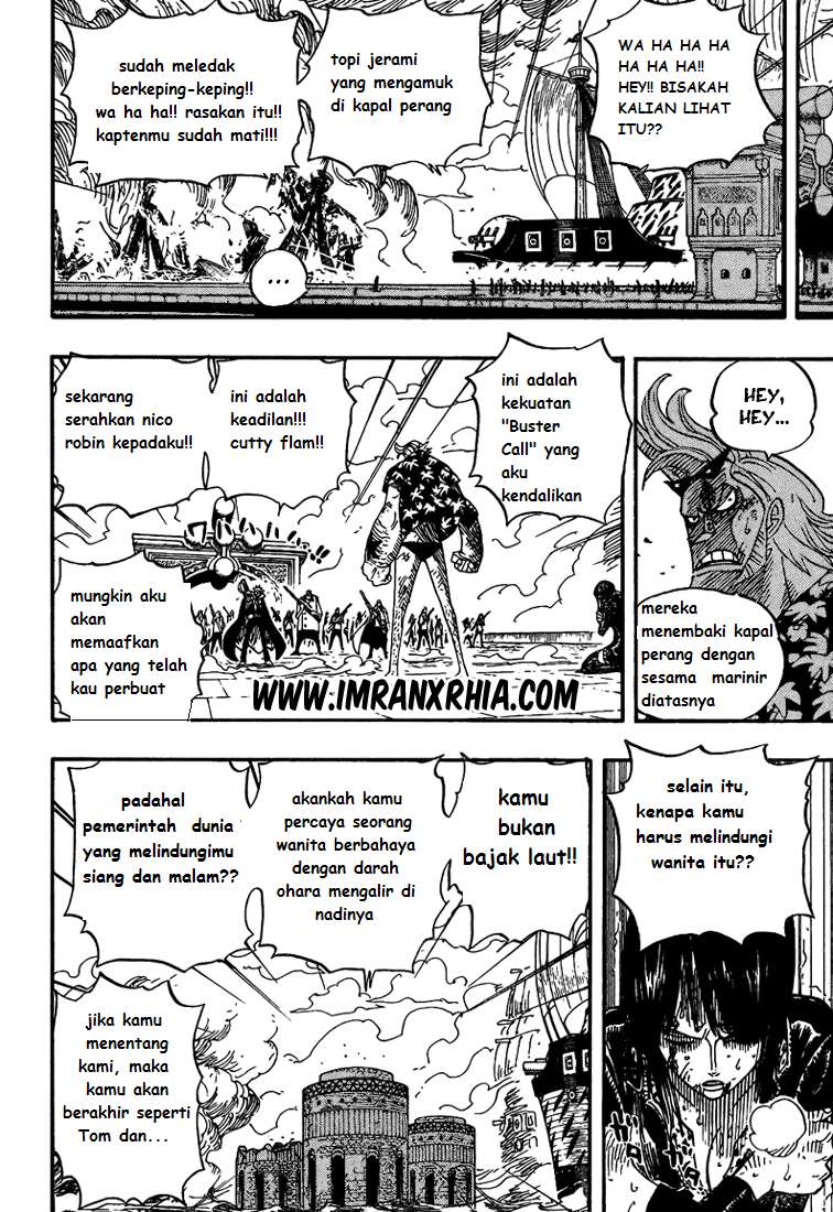 One Piece Chapter 423 Gambar 6