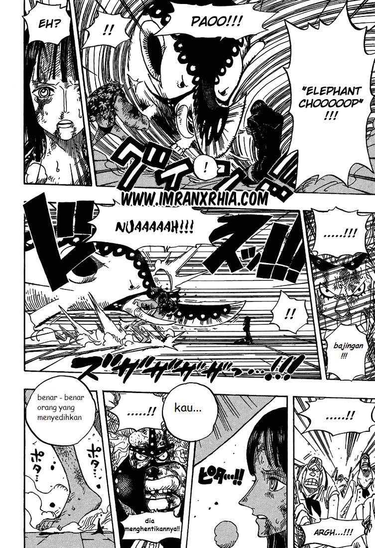 One Piece Chapter 423 Gambar 8