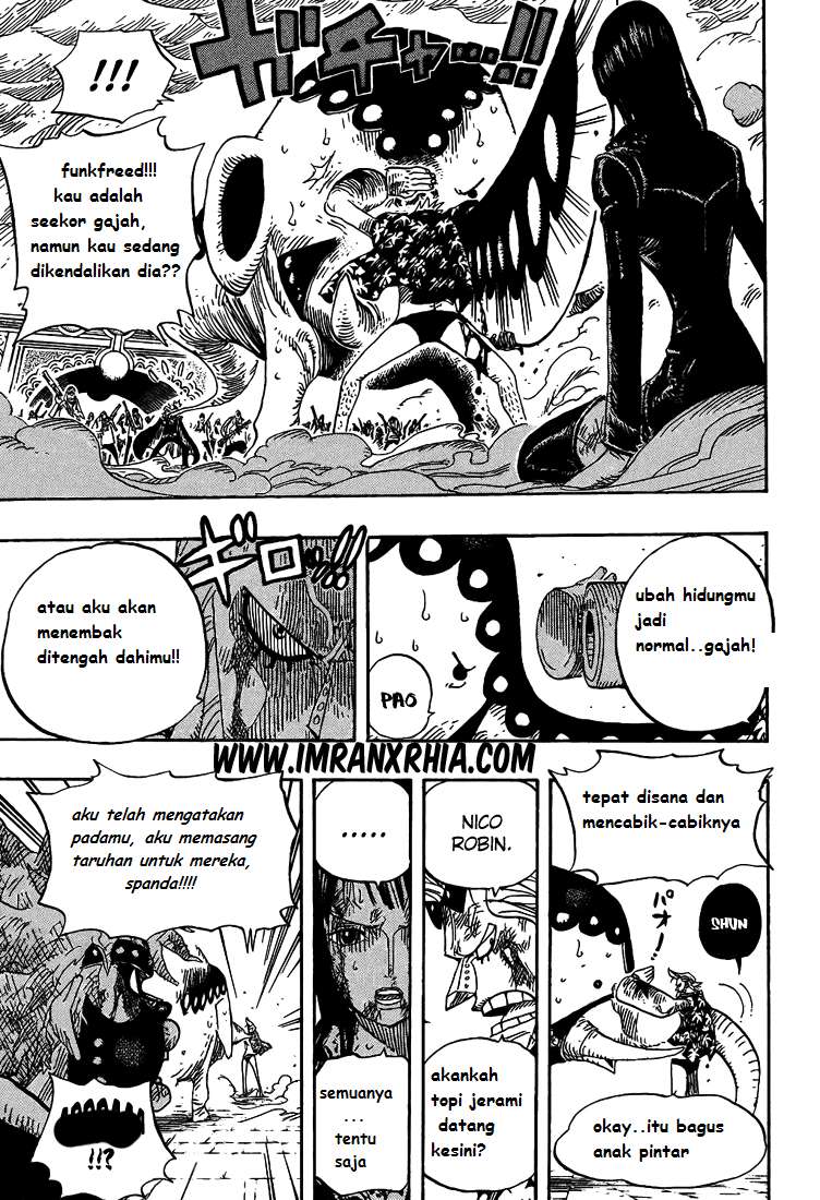 One Piece Chapter 423 Gambar 9