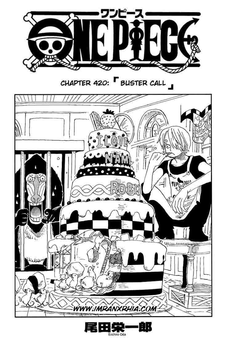 One Piece Chapter 420 1