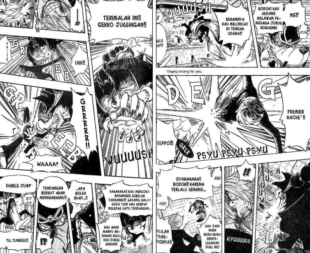 One Piece Chapter 415 Gambar 9