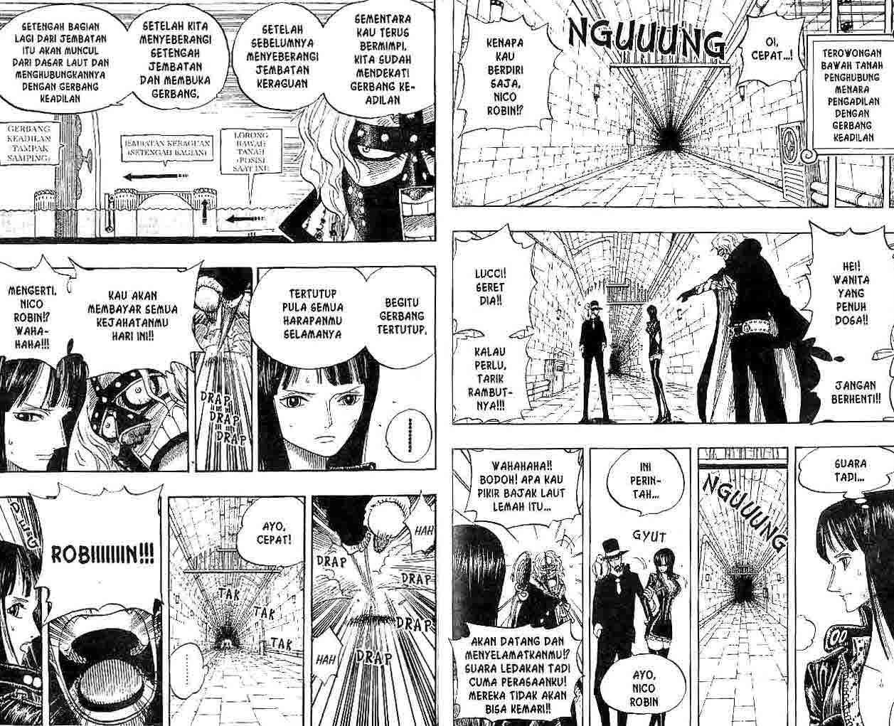 One Piece Chapter 408 Gambar 9