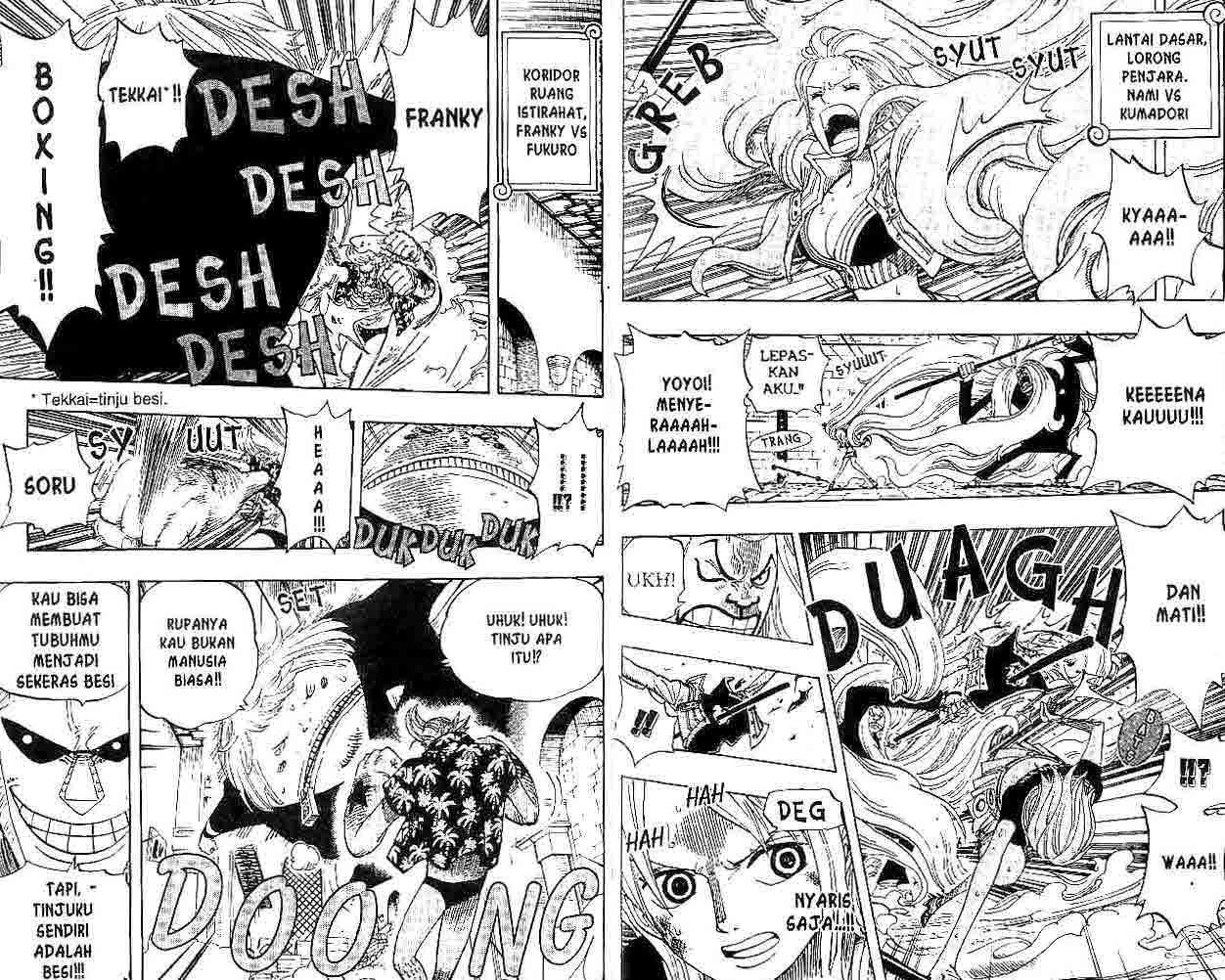 One Piece Chapter 402 Gambar 9