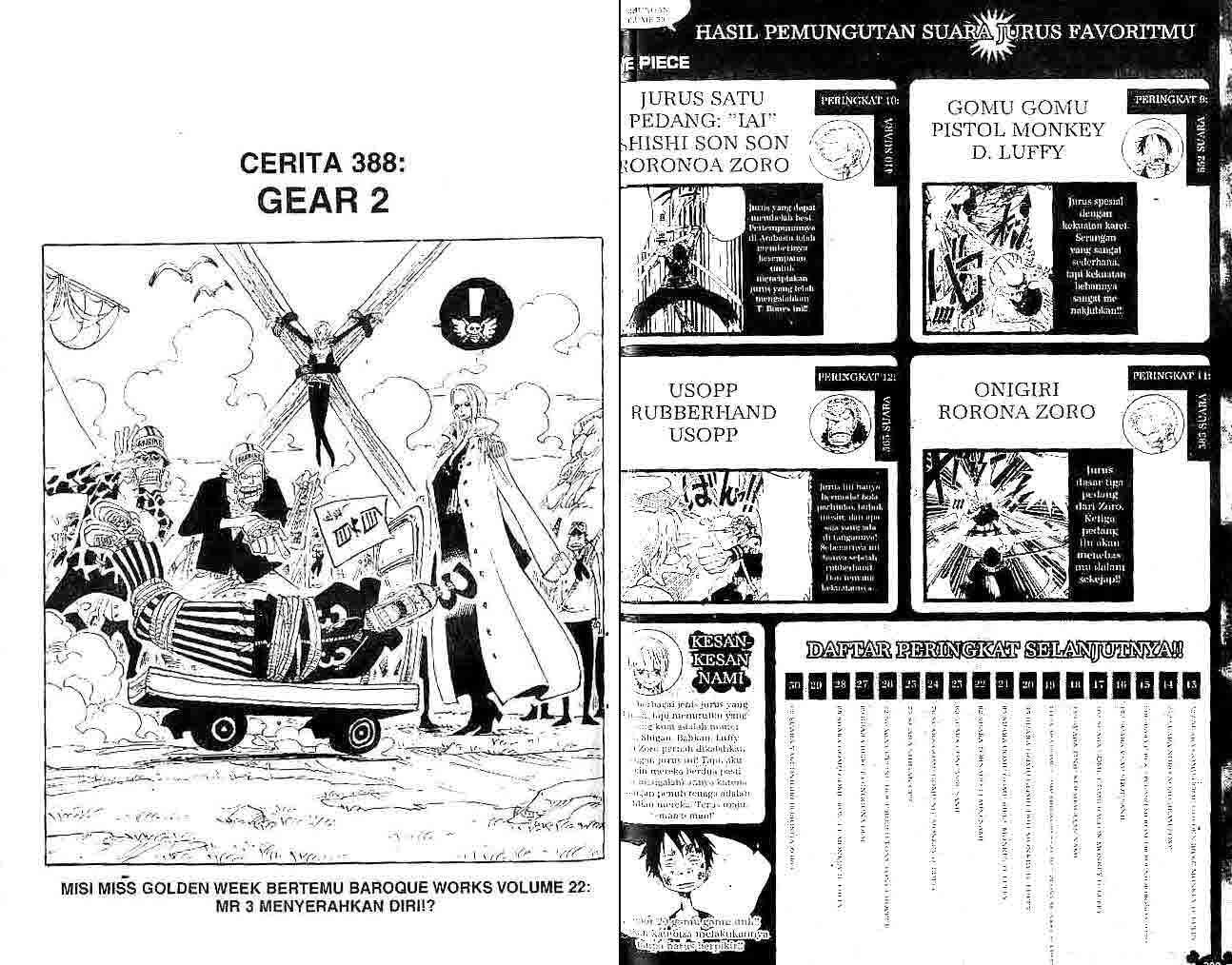 Baca Komik One Piece Chapter 388 Gambar 1