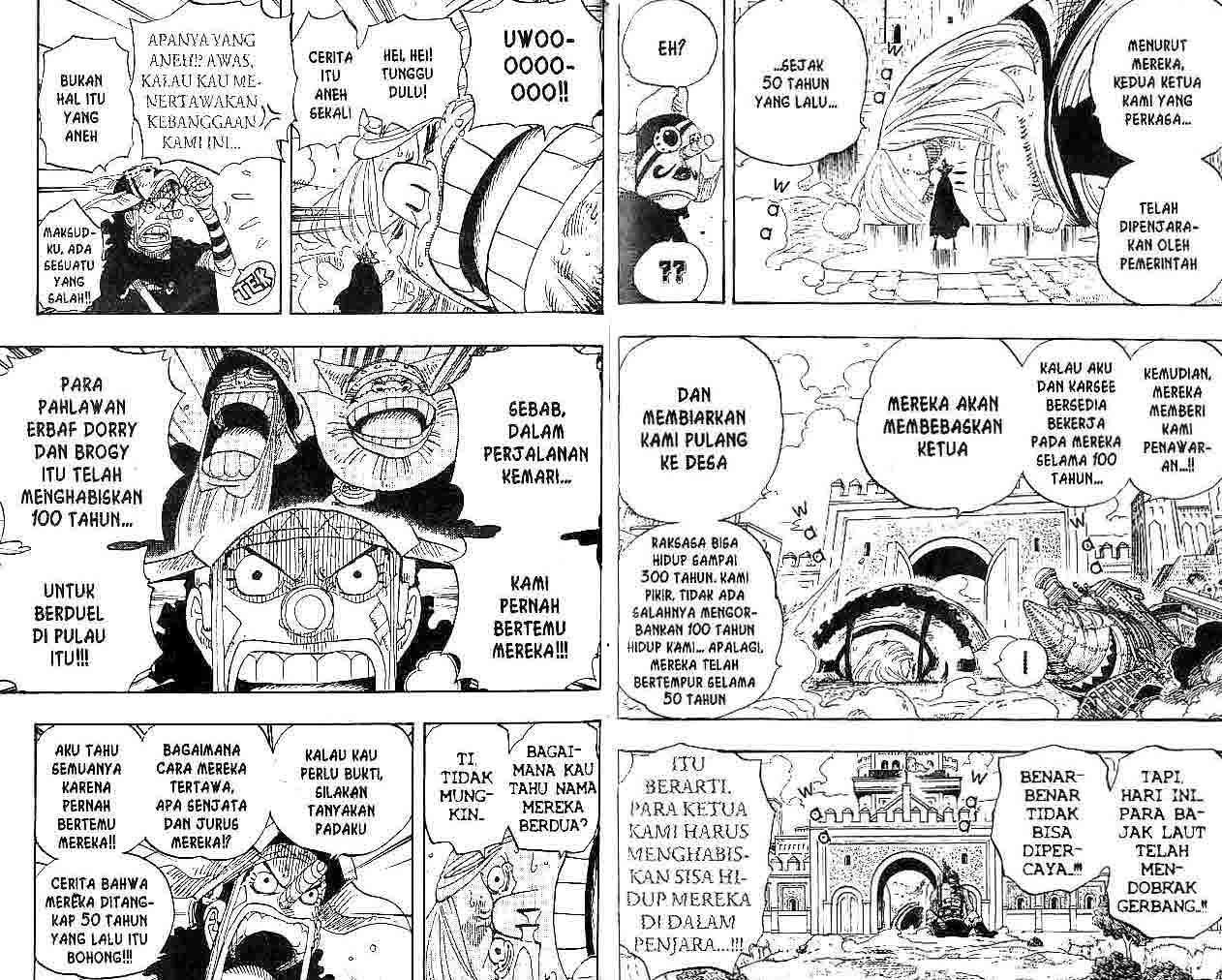 One Piece Chapter 384 Gambar 4