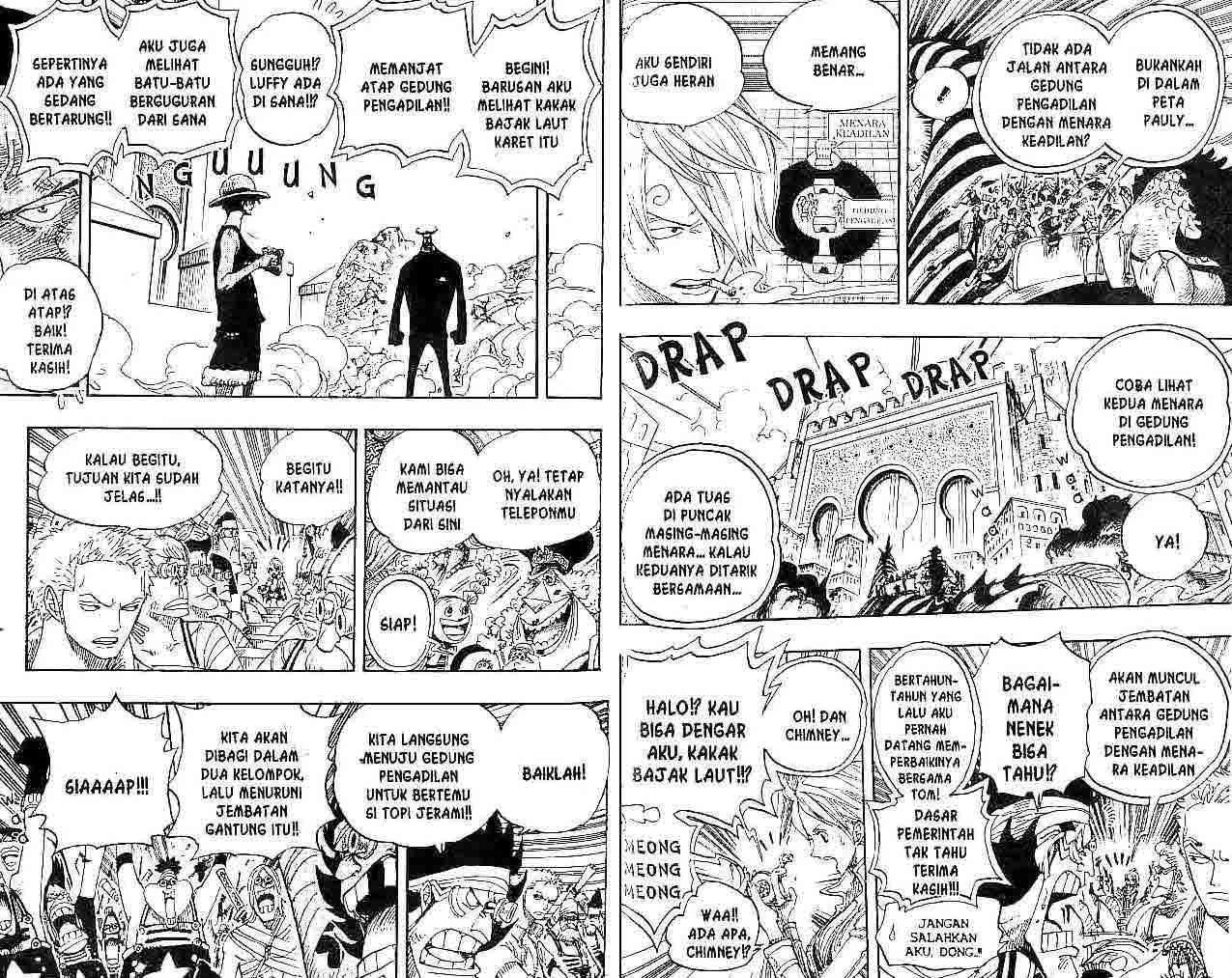 One Piece Chapter 384 Gambar 7