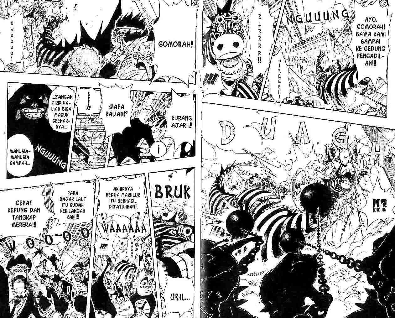 One Piece Chapter 384 Gambar 8
