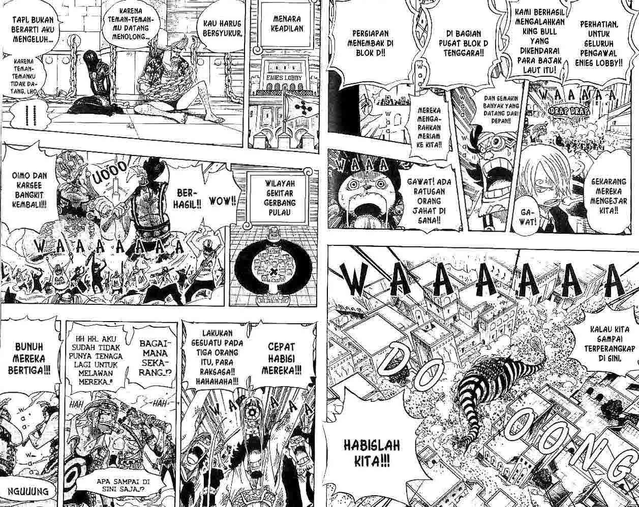 One Piece Chapter 384 Gambar 9