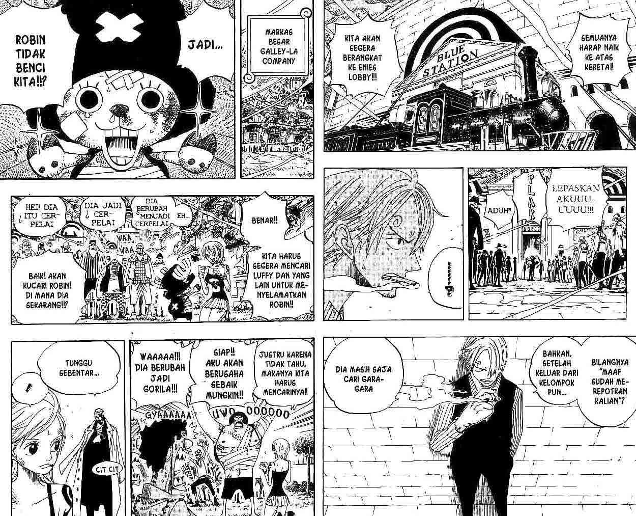 One Piece Chapter 360 Gambar 4