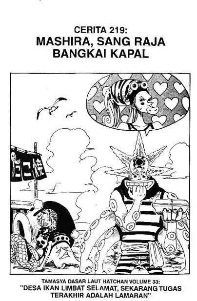 Baca Komik One Piece Chapter 219 Gambar 1