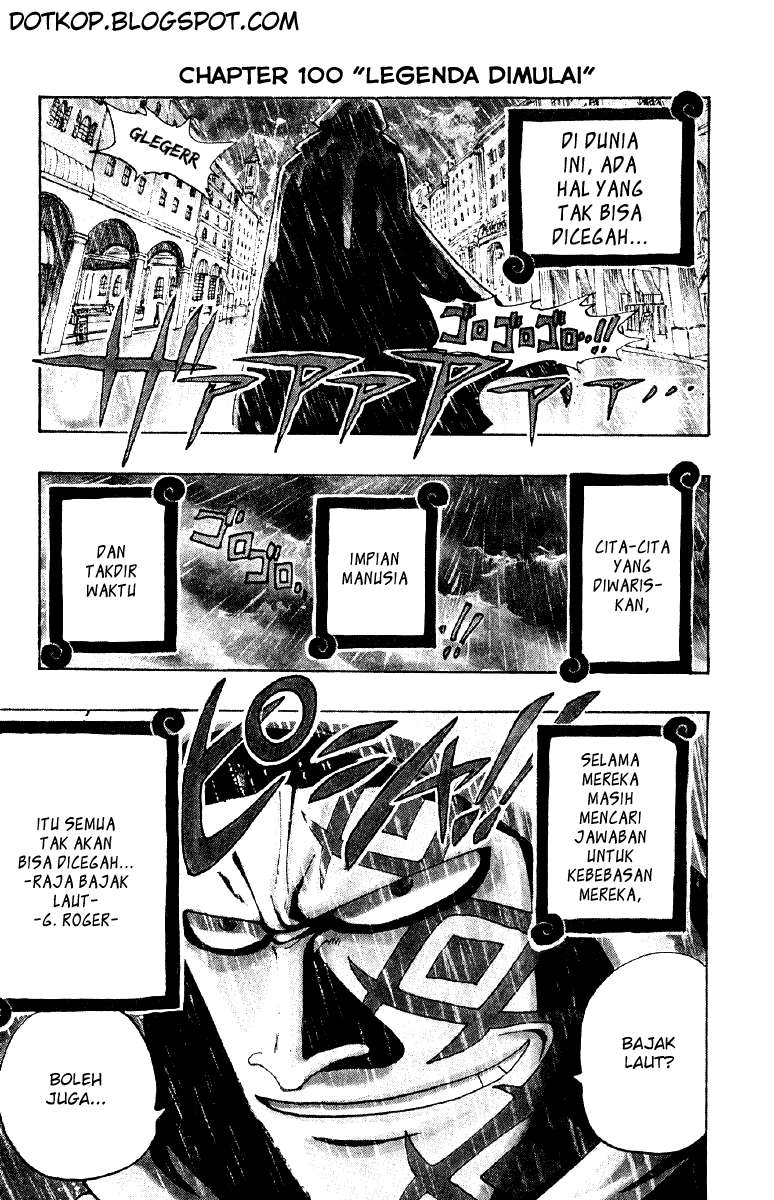 Baca Manga One Piece Chapter 100 Gambar 2