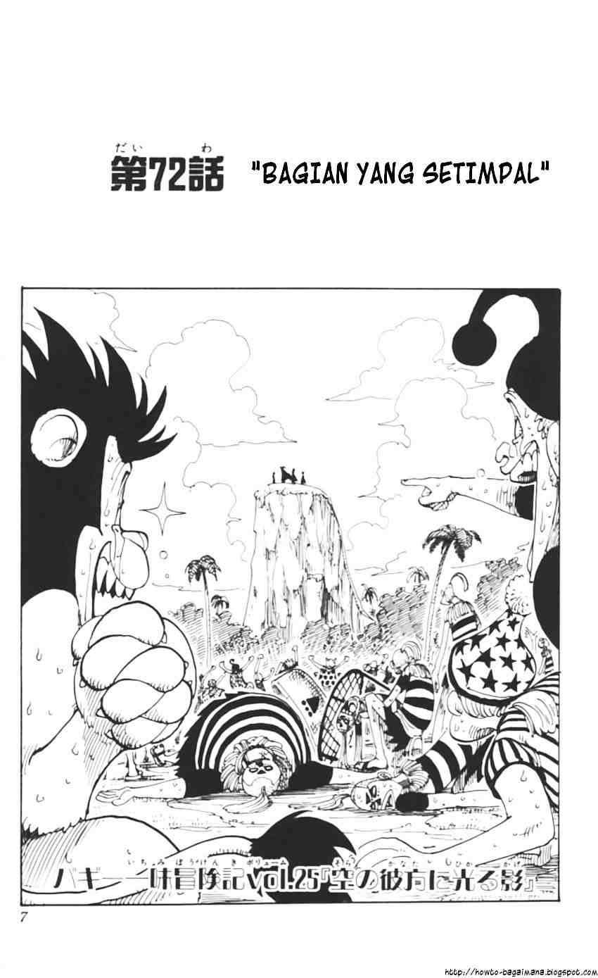 One Piece Chapter 72 Gambar 3