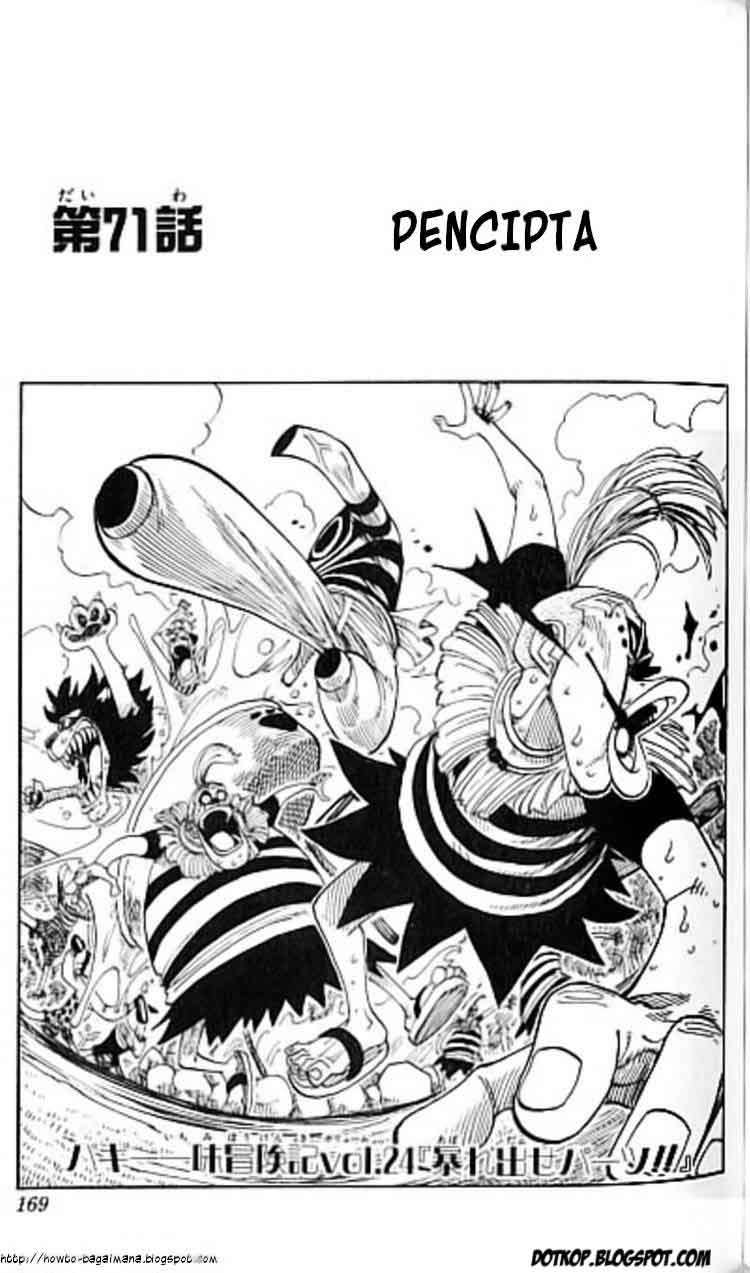 Baca Komik One Piece Chapter 71 Gambar 1