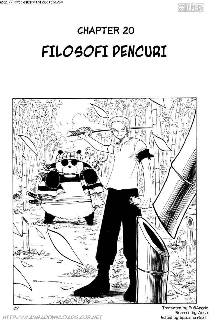 Baca Komik One Piece Chapter 20 Gambar 1