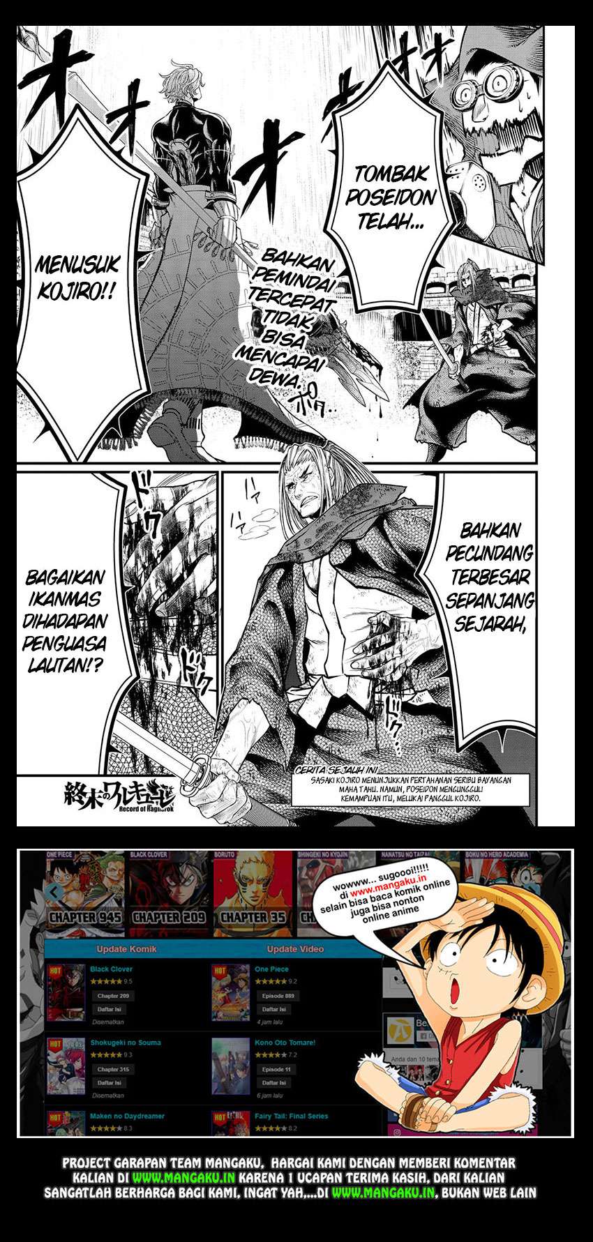 Baca  Shuumatsu no Valkyrie Chapter 18 Gambar 2
