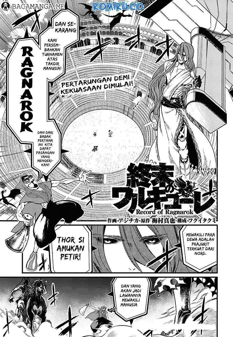 Baca  Shuumatsu no Valkyrie Chapter 2 Gambar 2