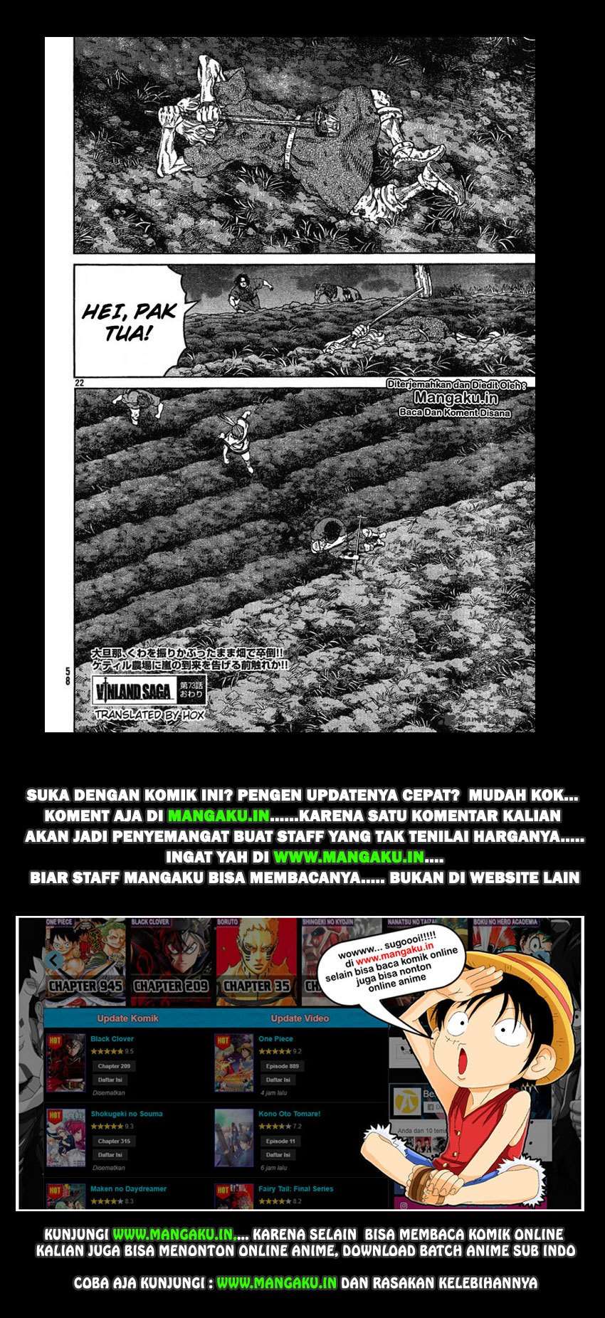 Vinland Saga Chapter 73 Gambar 23