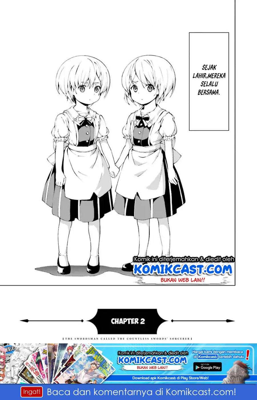 Baca The Swordsman Called the Countless Swords Sorcerer Chapter 02 Gambar 2