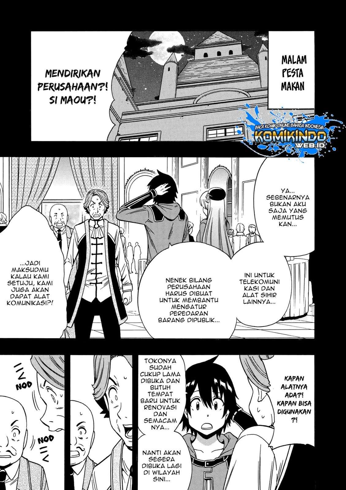 Kenja no Mago Chapter 34 Gambar 12