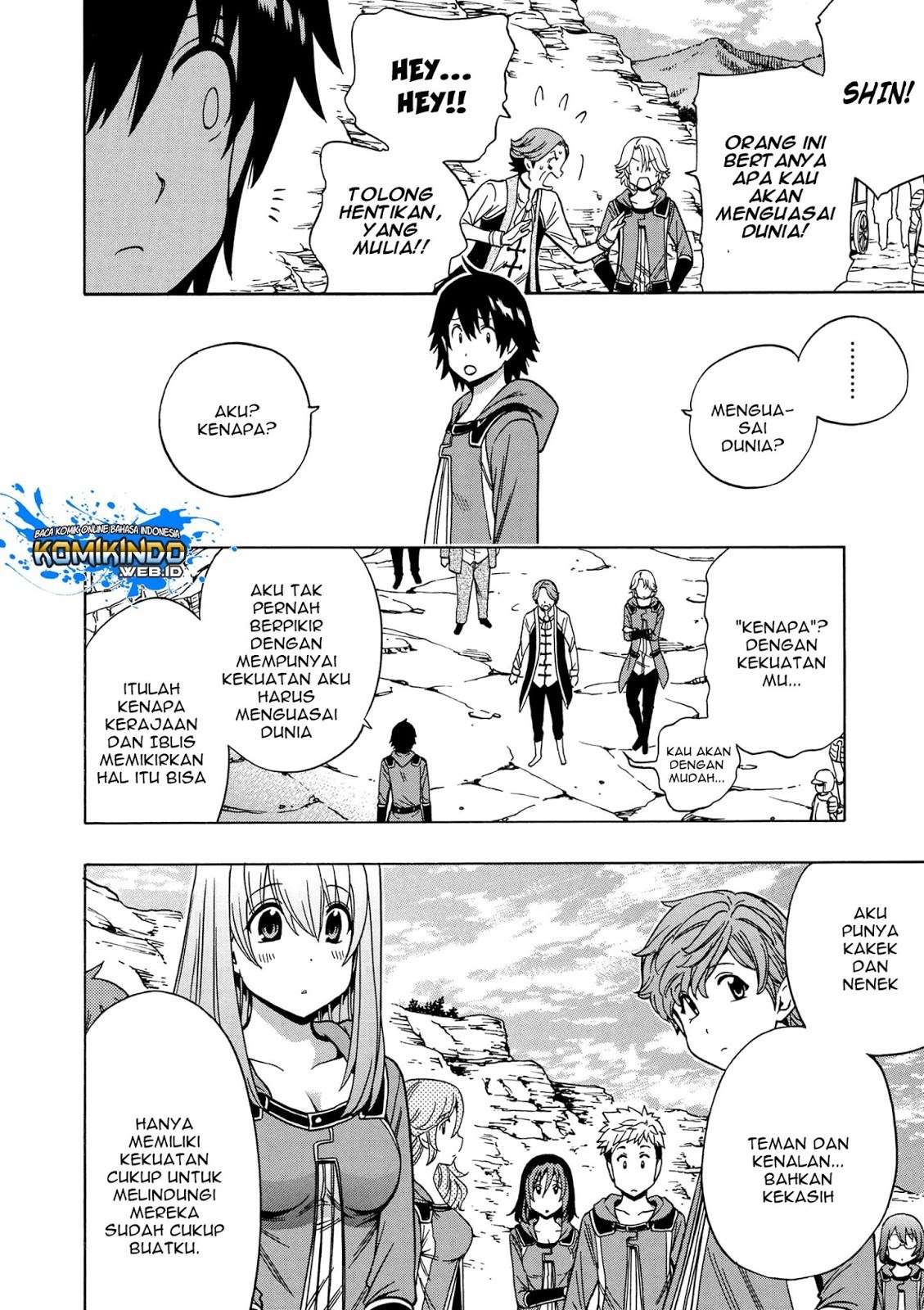 Kenja no Mago Chapter 34 Gambar 30