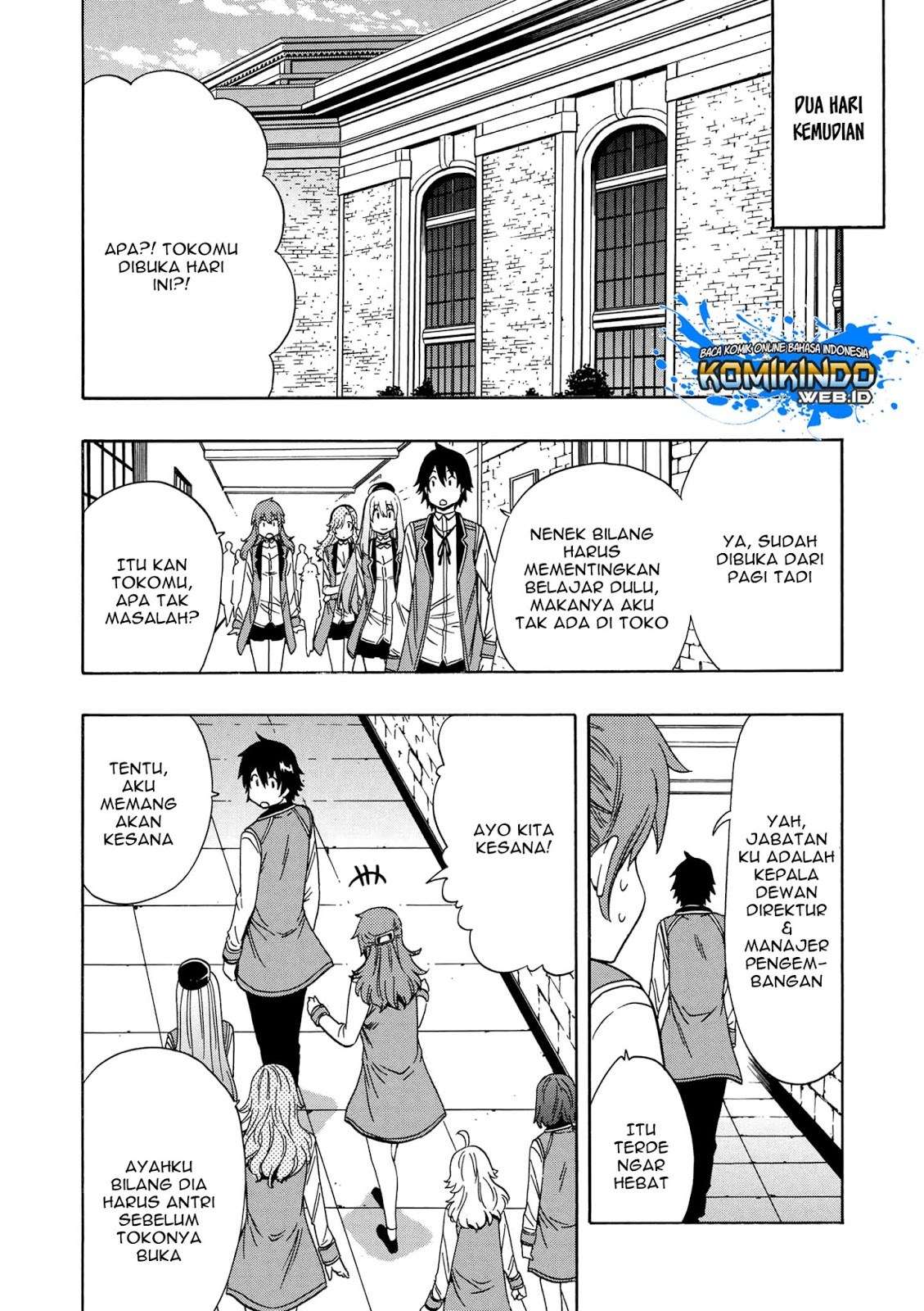 Kenja no Mago Chapter 34 Gambar 36