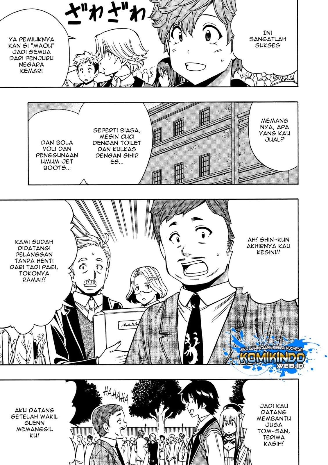 Kenja no Mago Chapter 34 Gambar 39
