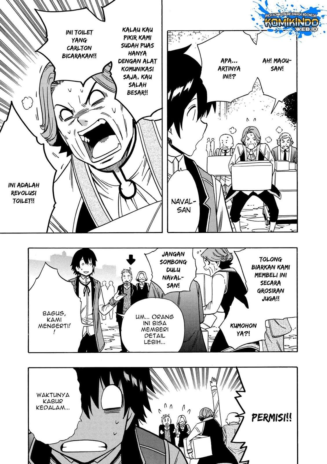 Kenja no Mago Chapter 34 Gambar 41