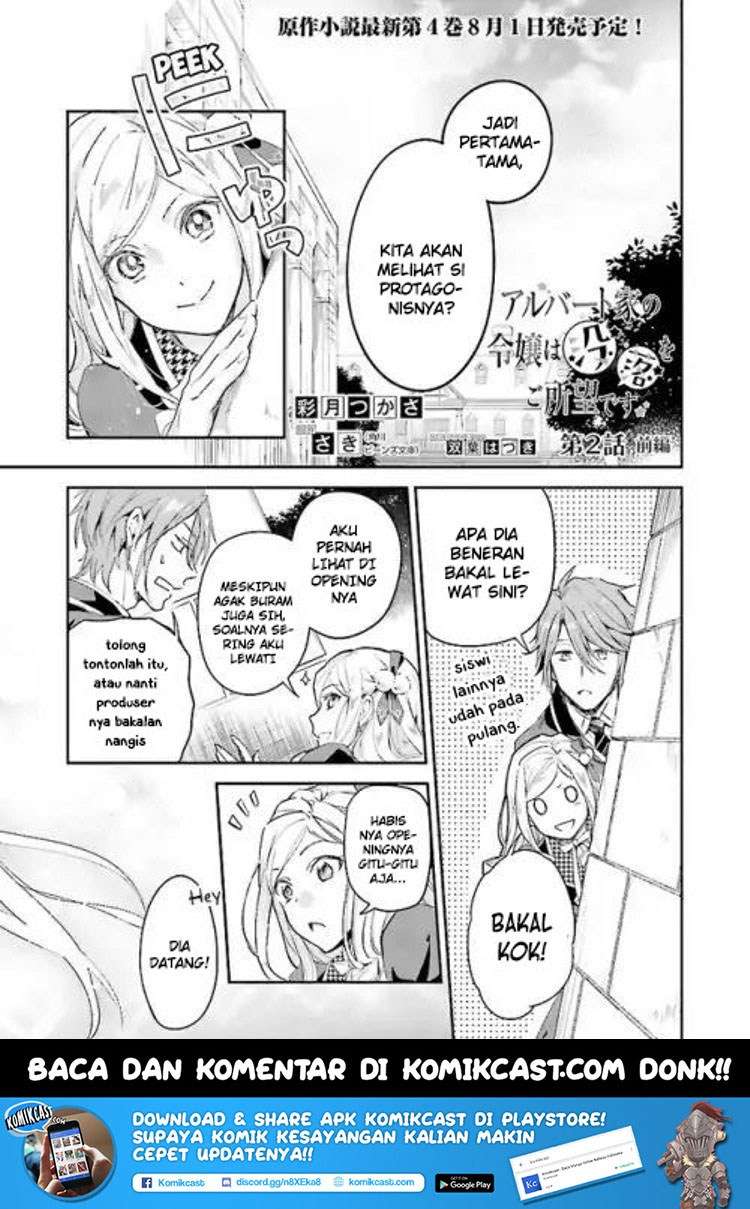 Albert Ke no Reijou wa Botsuraku wo go Shomou desu Chapter 02 Gambar 3