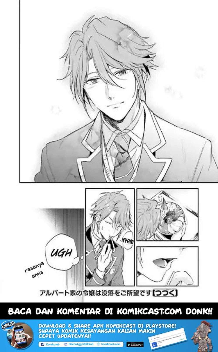 Albert Ke no Reijou wa Botsuraku wo go Shomou desu Chapter 02 Gambar 30