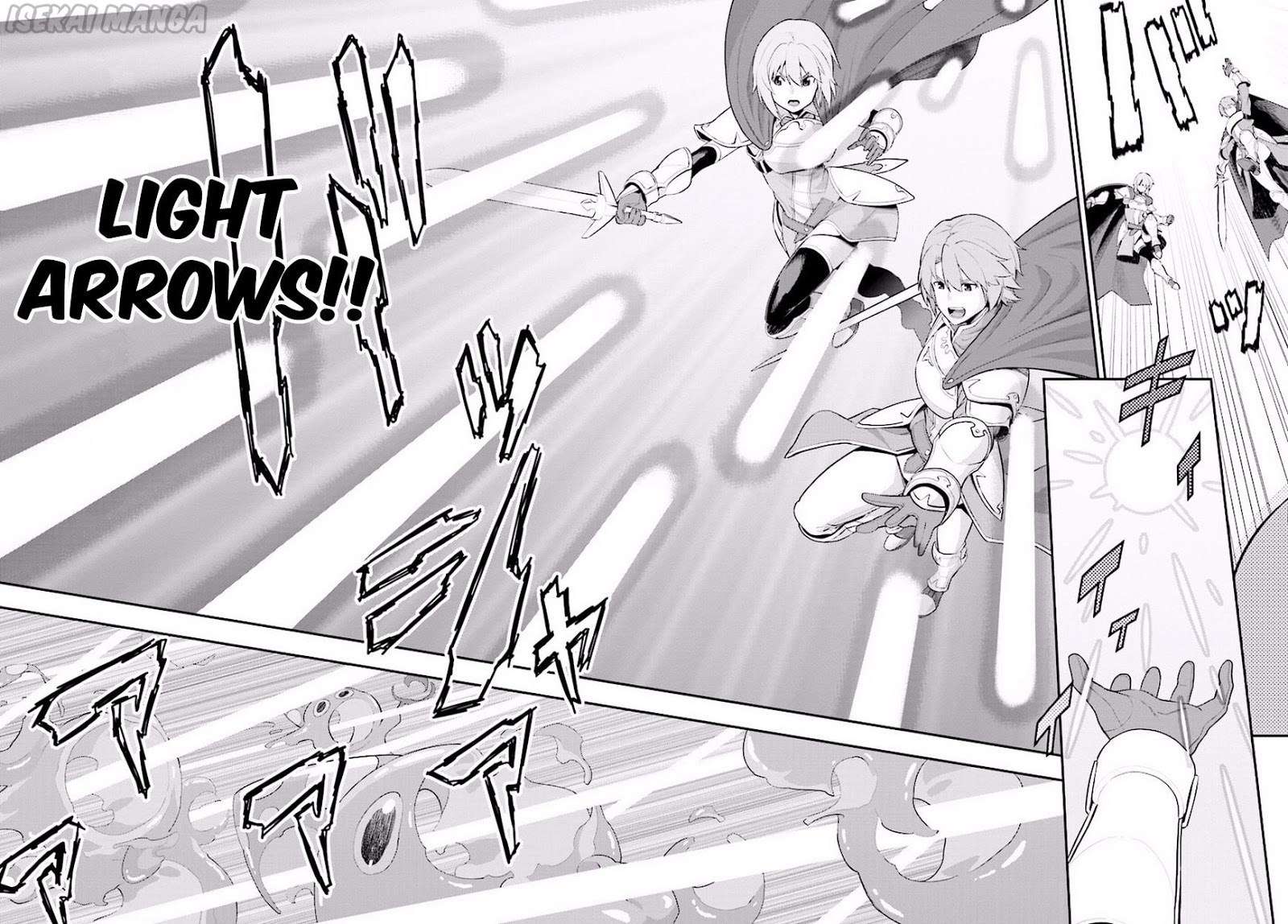 Konjiki no Moji Tsukai: Yuusha Yonin ni Makikomareta Unique Cheat Chapter 19 Gambar 10