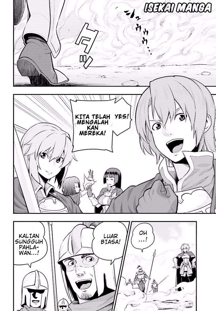 Konjiki no Moji Tsukai: Yuusha Yonin ni Makikomareta Unique Cheat Chapter 19 Gambar 11