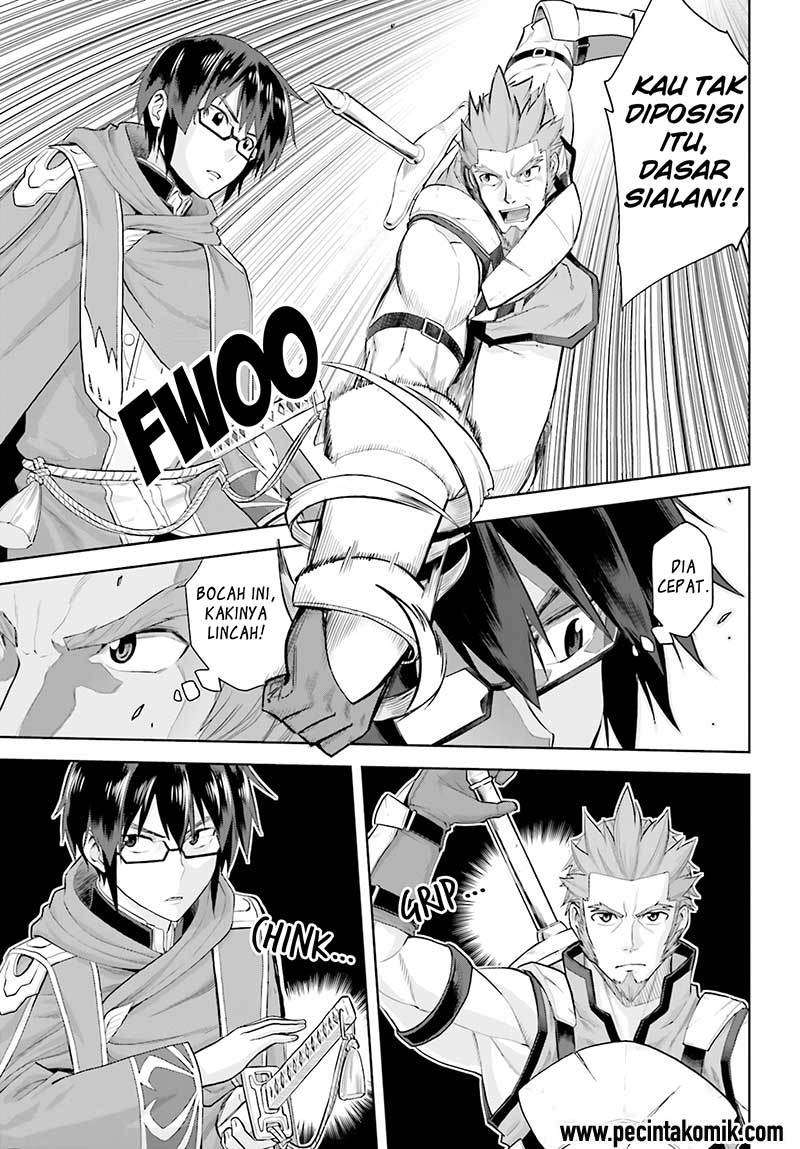 Konjiki no Moji Tsukai: Yuusha Yonin ni Makikomareta Unique Cheat Chapter 05 Gambar 14