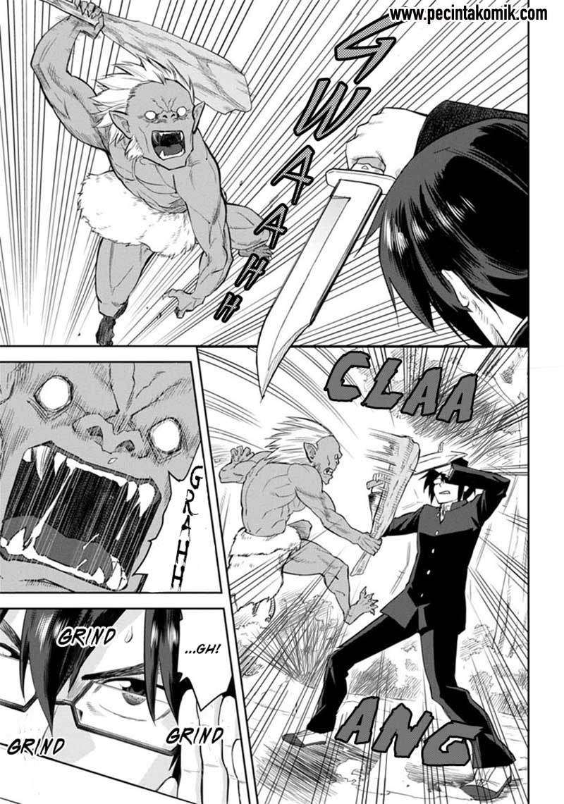 Konjiki no Moji Tsukai: Yuusha Yonin ni Makikomareta Unique Cheat Chapter 03 Gambar 10