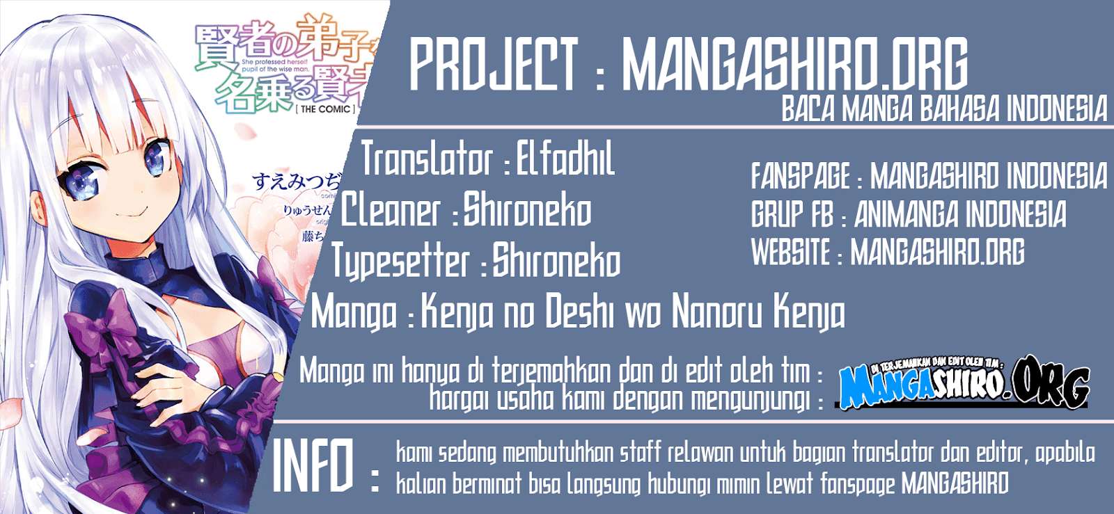 Baca Komik Kenja No Deshi Wo Nanoru Kenja Chapter 26 Gambar 1
