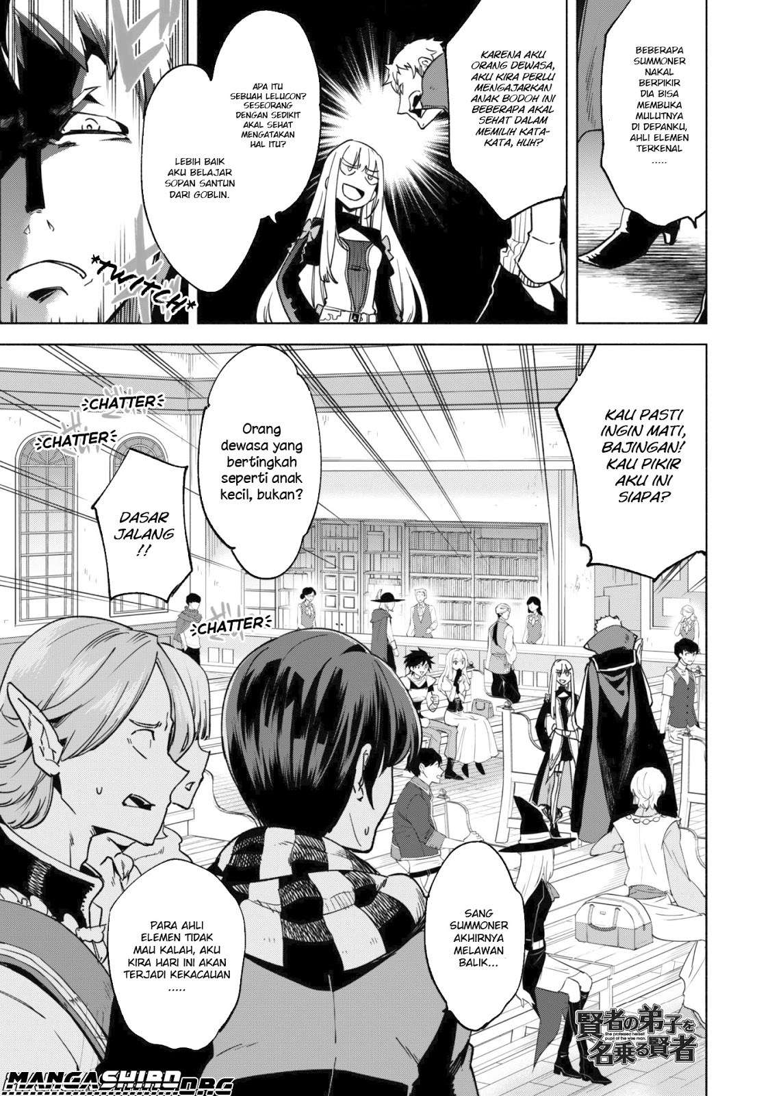 Baca Kenja No Deshi Wo Nanoru Kenja Chapter 26 Gambar 2