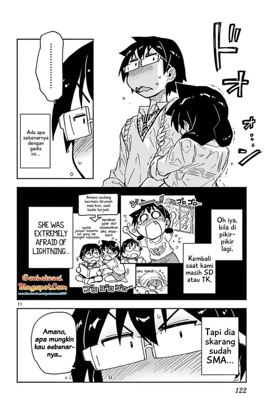 Amano Megumi wa Sukidarake! Chapter 42 Gambar 14