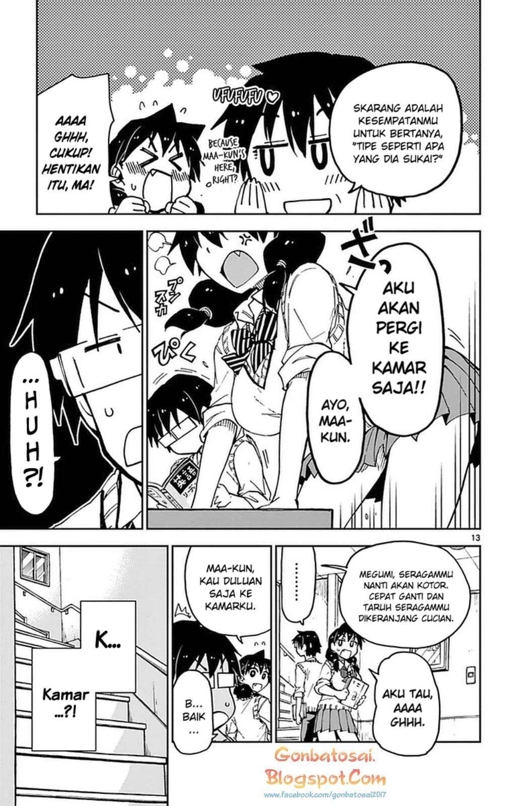 Amano Megumi wa Sukidarake! Chapter 39 Gambar 15