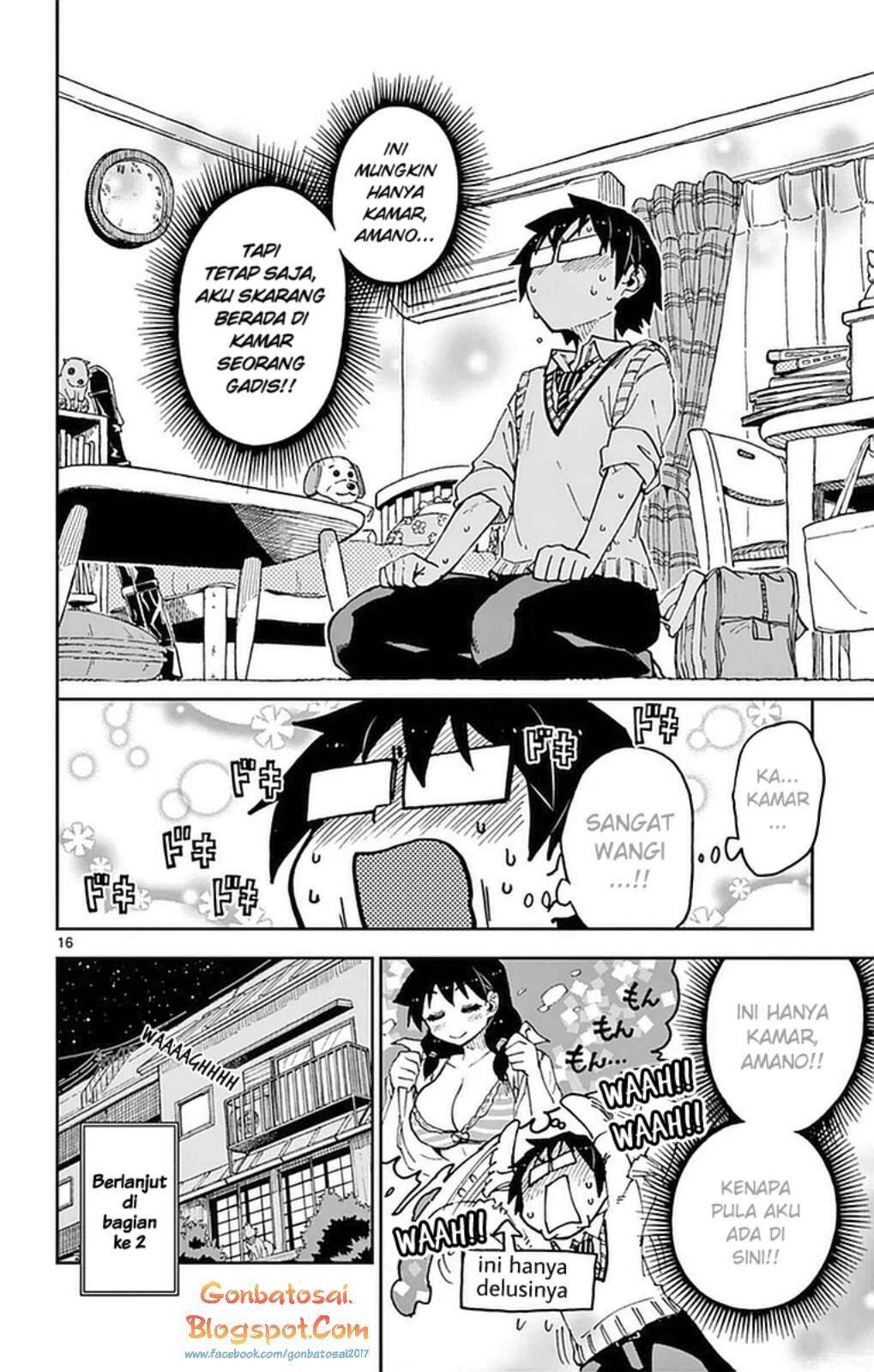 Amano Megumi wa Sukidarake! Chapter 39 Gambar 18