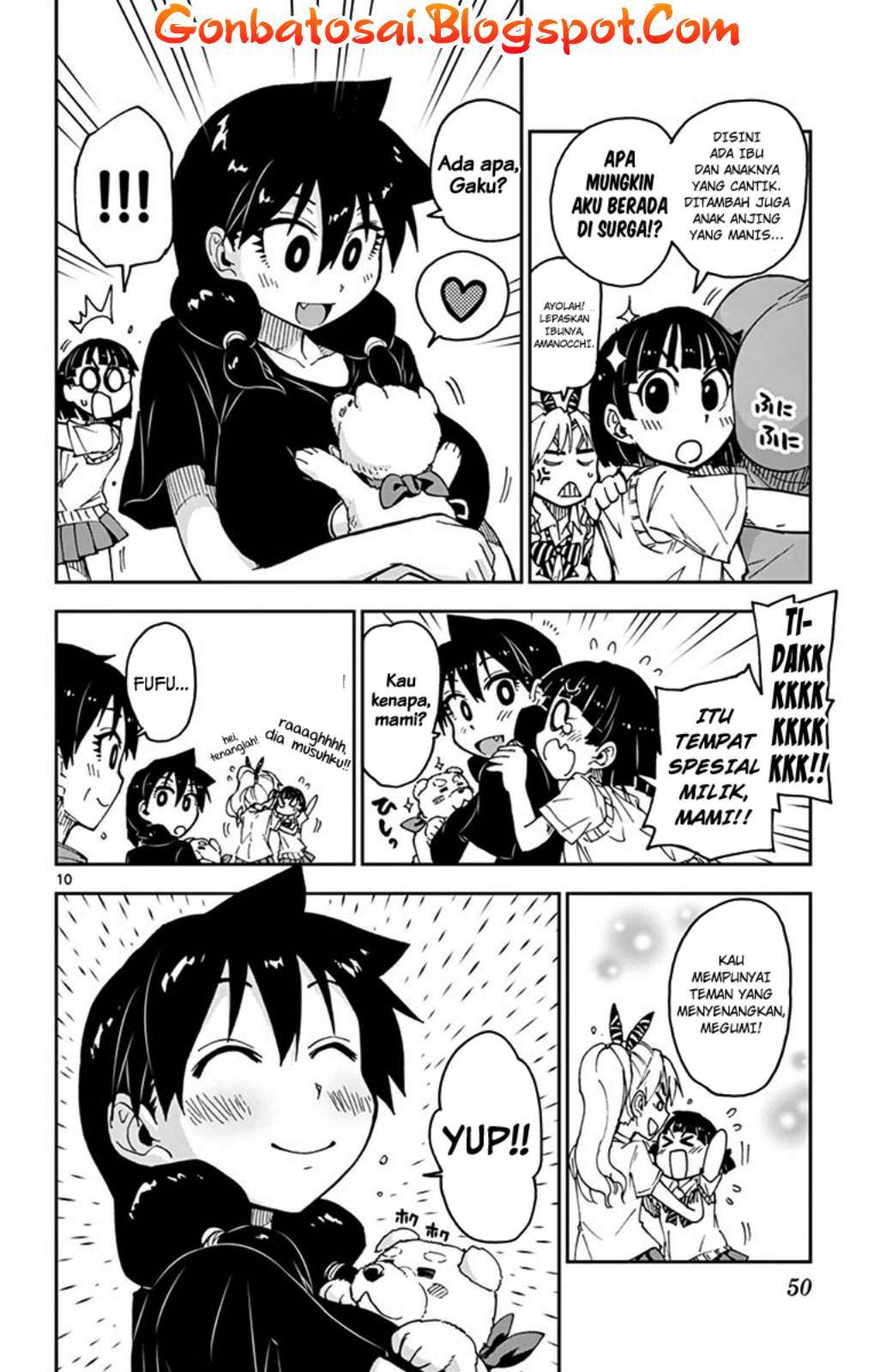 Amano Megumi wa Sukidarake! Chapter 30 Gambar 11