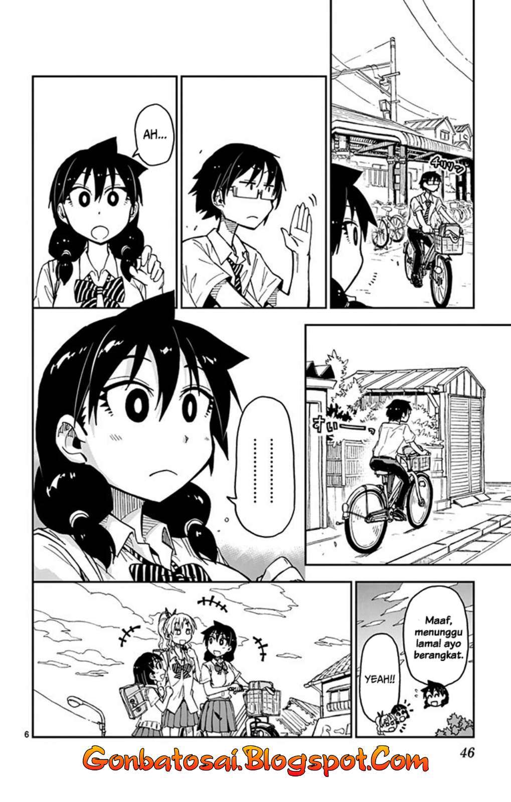 Amano Megumi wa Sukidarake! Chapter 30 Gambar 7