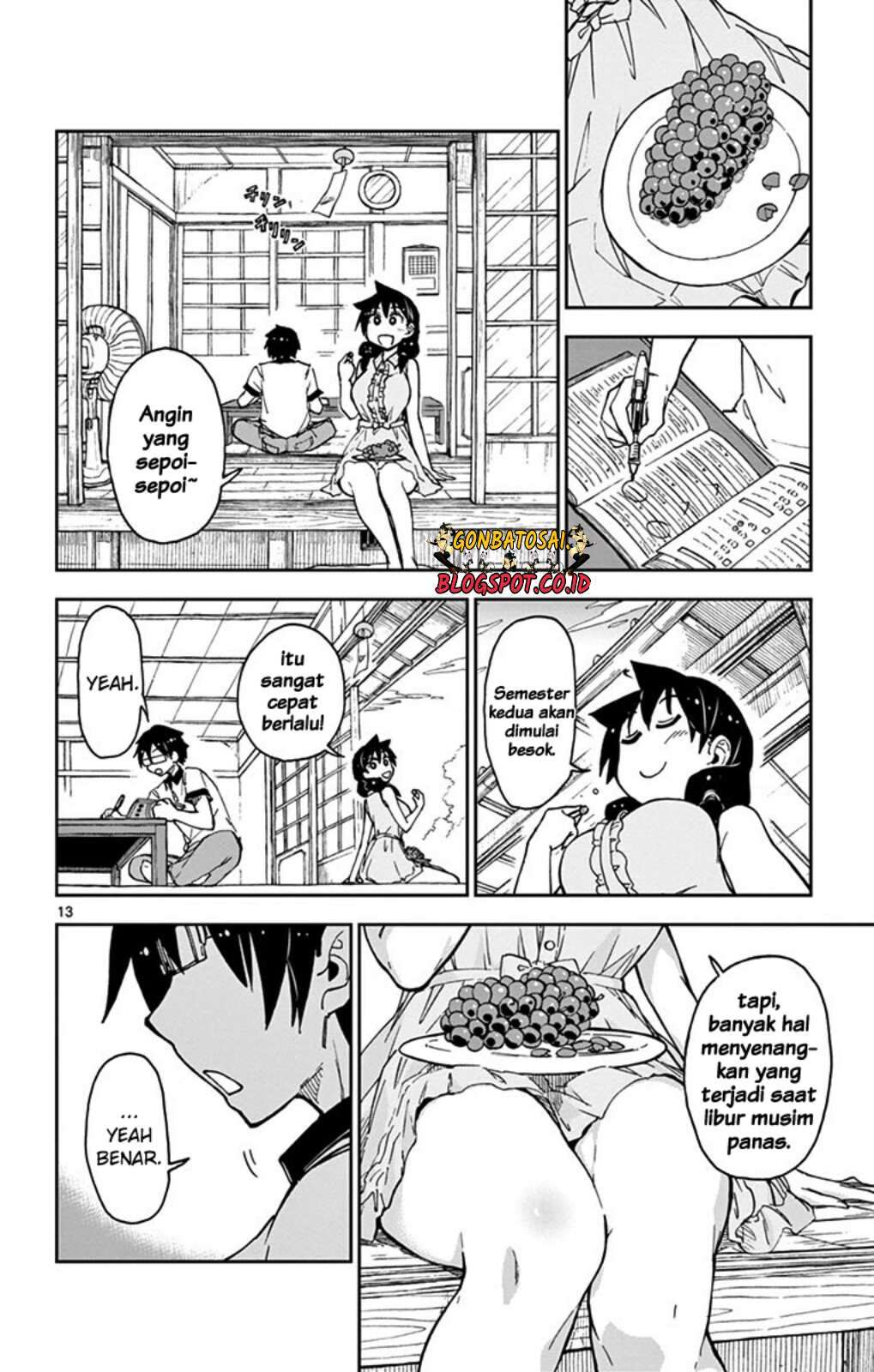 Amano Megumi wa Sukidarake! Chapter 27 Gambar 15