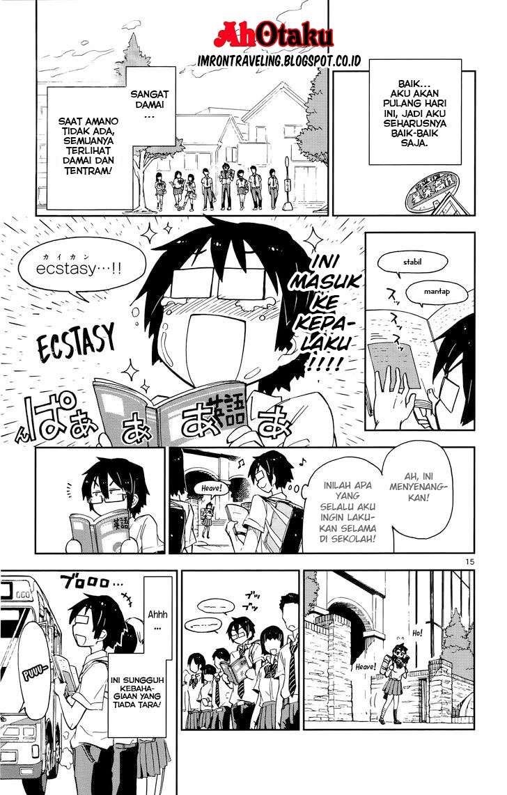 Amano Megumi wa Sukidarake! Chapter 08 Gambar 17