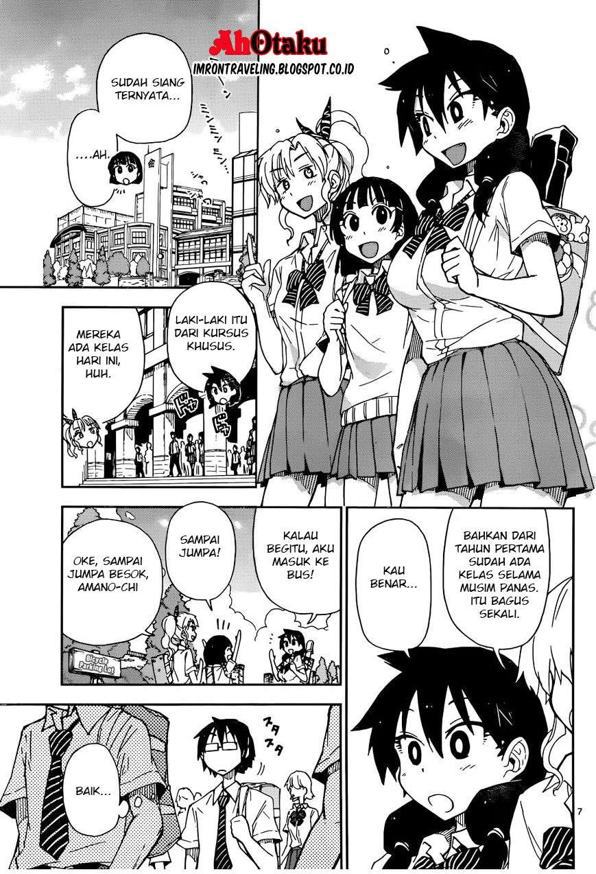 Amano Megumi wa Sukidarake! Chapter 7 Gambar 10