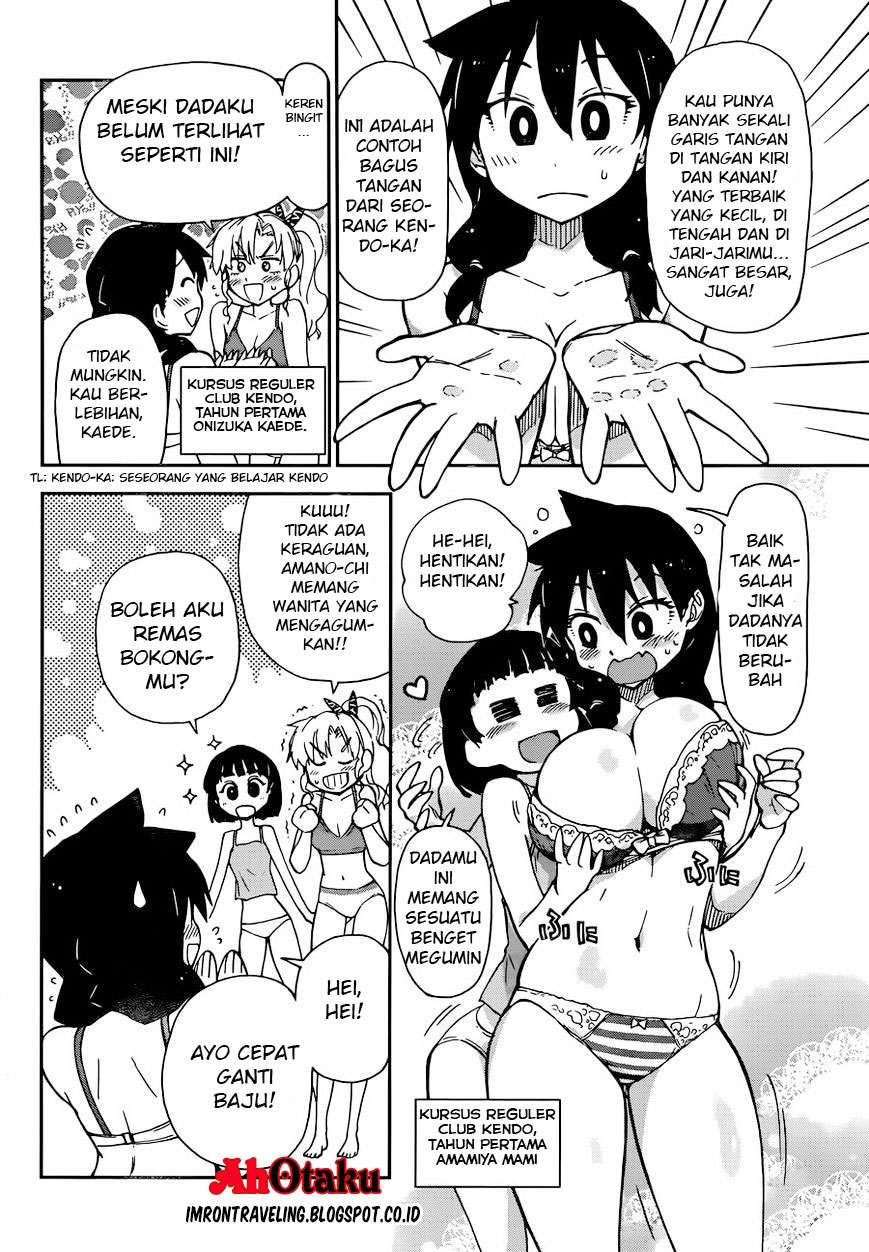 Amano Megumi wa Sukidarake! Chapter 7 Gambar 9